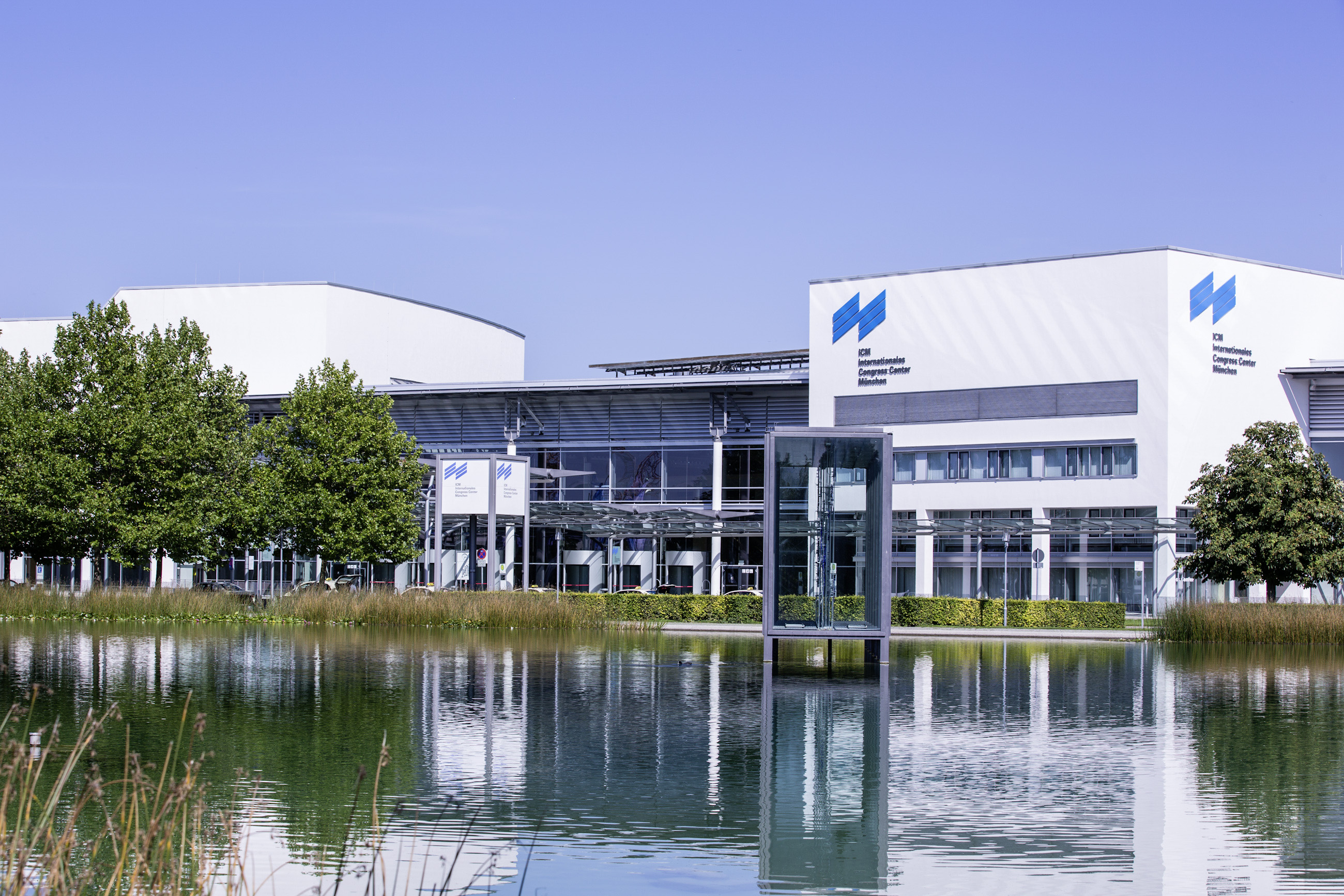 Messe Muenchen: Luftaufnahme