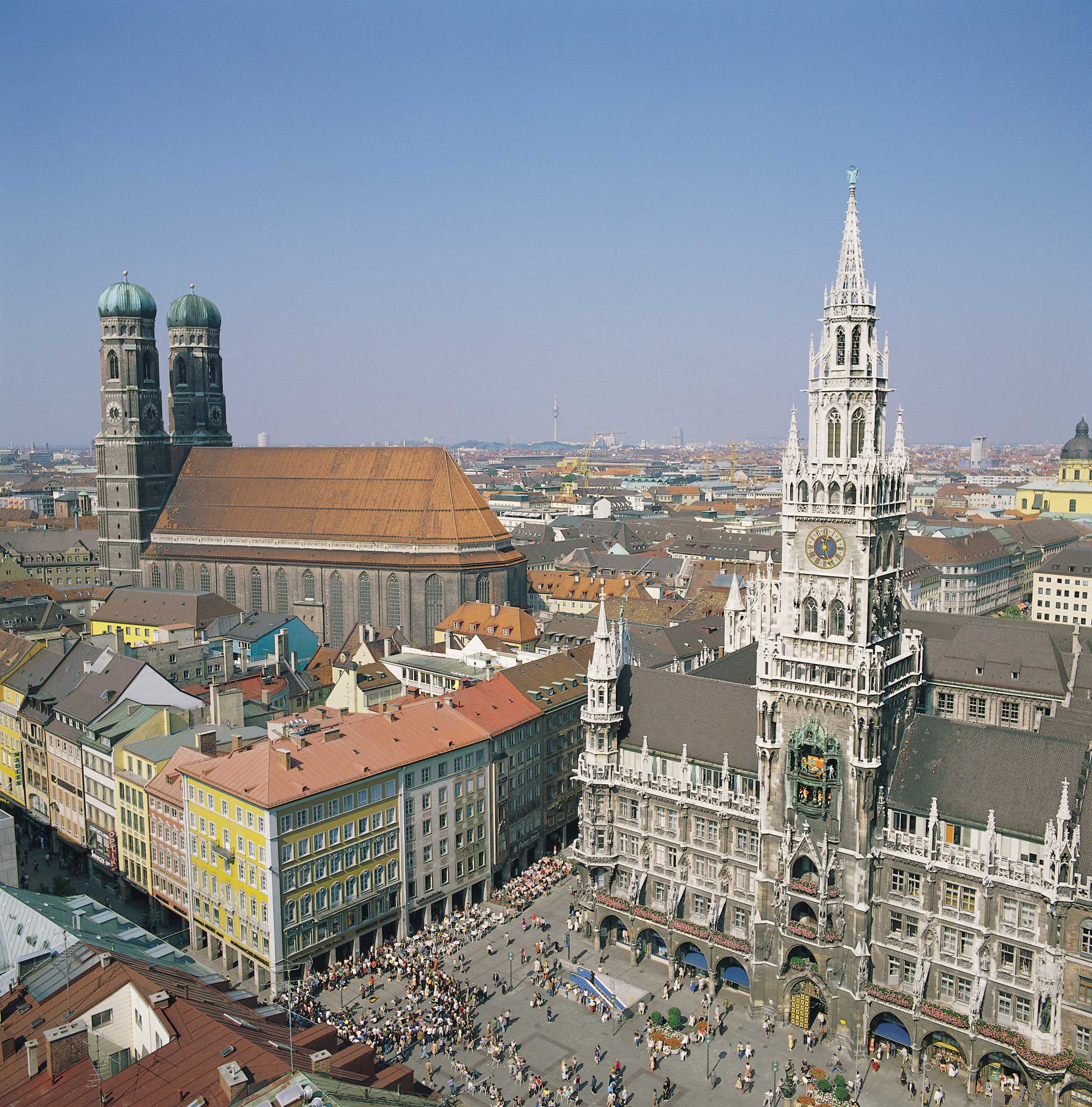 Muenchen: Marienplatz