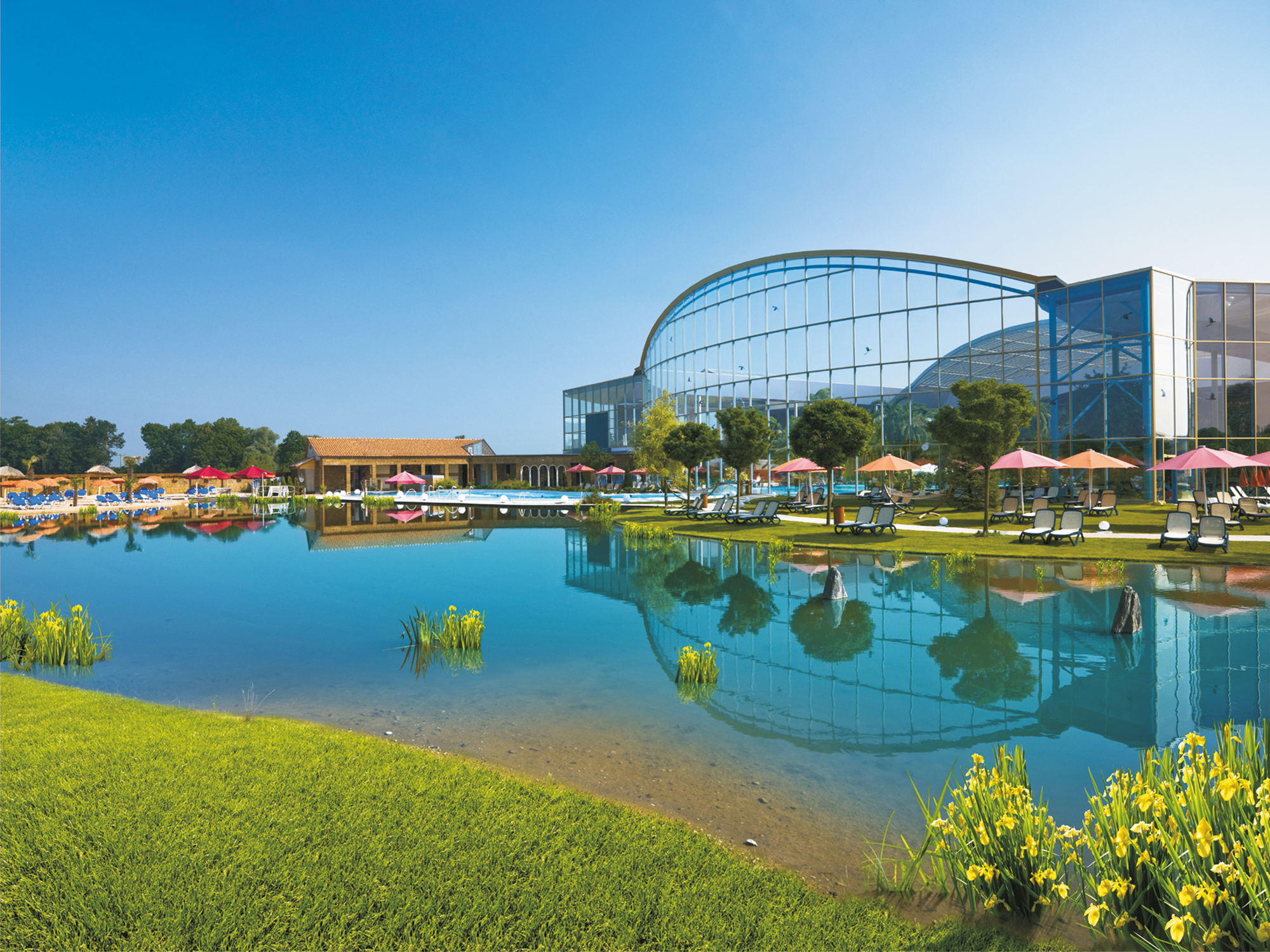 Therme Erding: Vitaltherme aussen