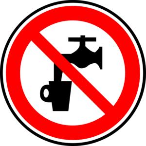 kein Trinkwasser